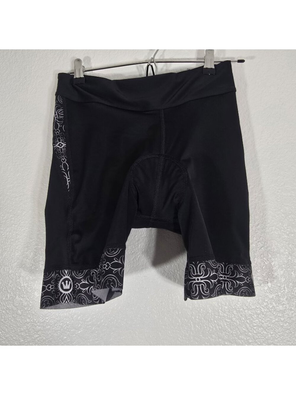 Canari Cycling Padded Shorts Women Medium Black Stretch Outdoor Sporty